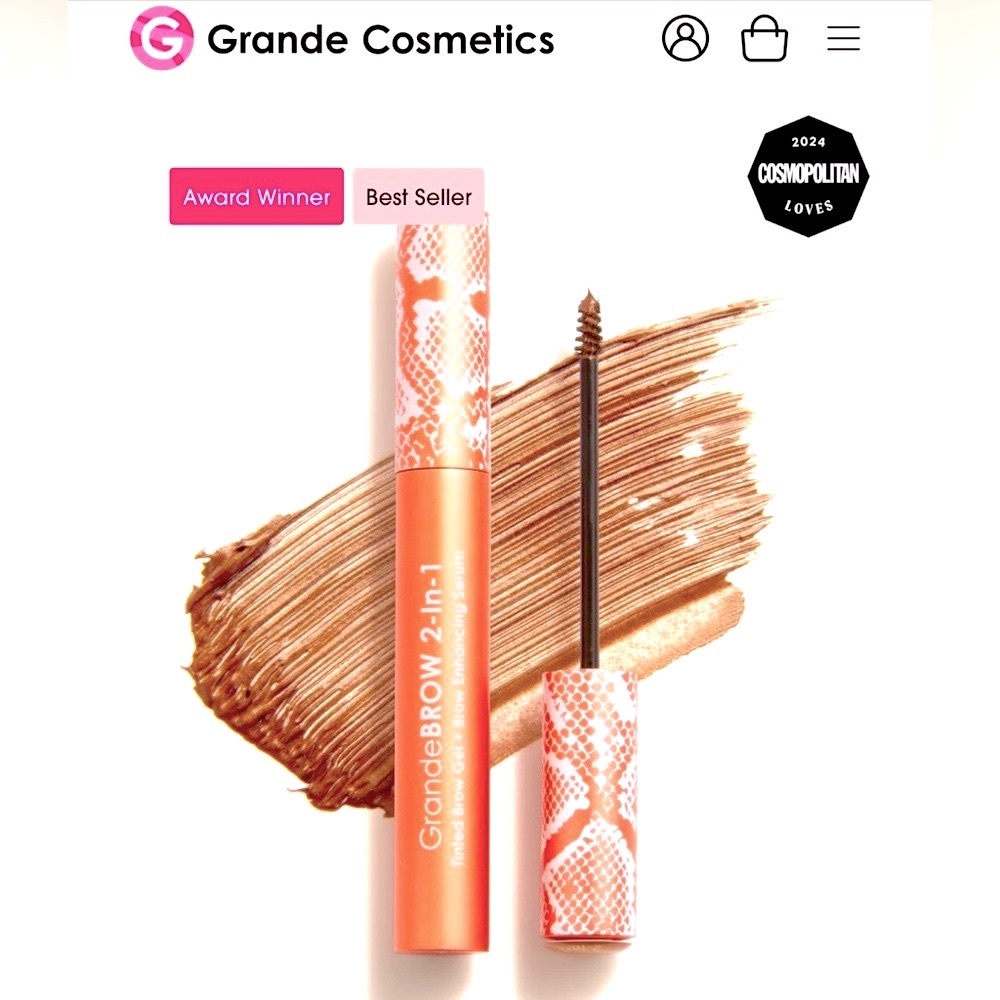 SALE🛍️Grande Cosmetics GrandeBROW 2-in-1 Tinted Gel